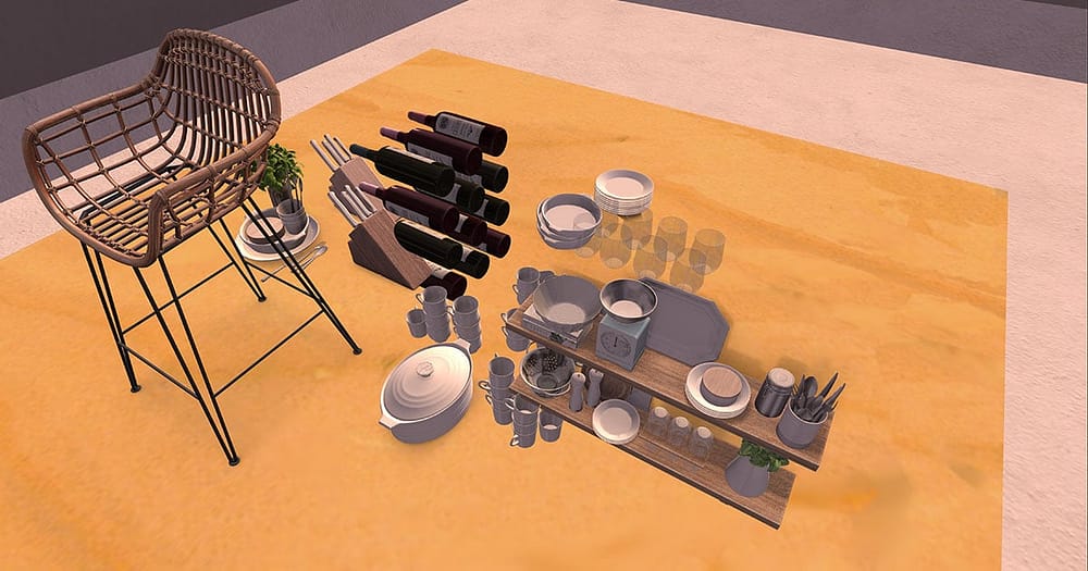 What is the best Second Life kitchen