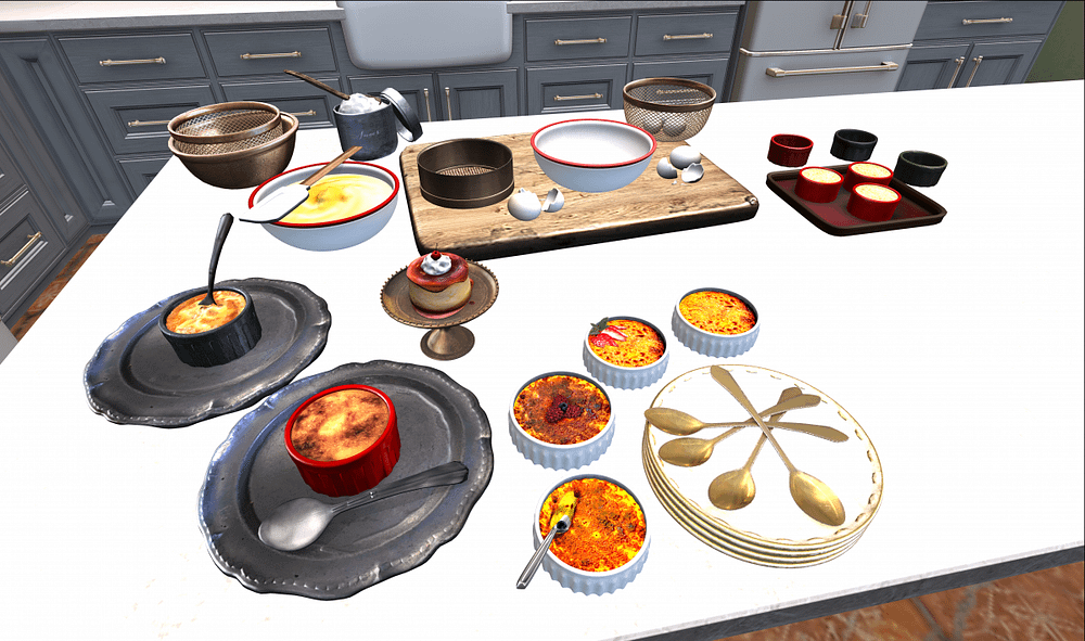 Second Life Food and Drinks Dispensers