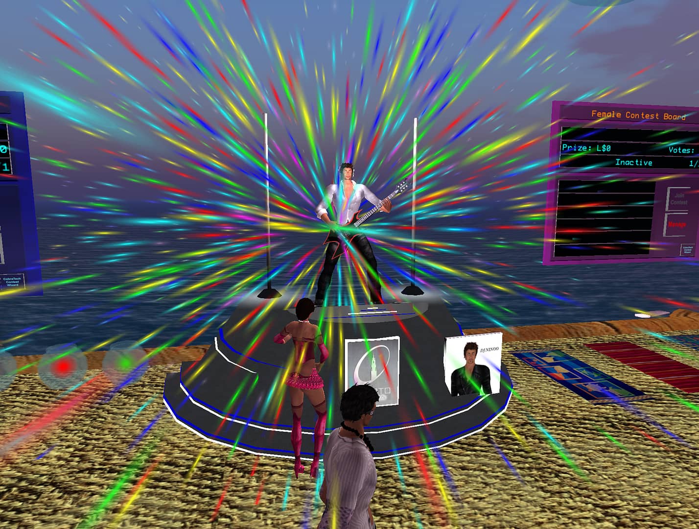 Digital Rhythms: Nino's Journey in Second Life